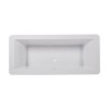 Freestanding Double Ended Bath with Chrome Feet 1700 x 750mm - Athena