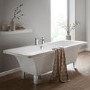 Athena 1700 x 750 Freestanding Bath with Feet and Waste