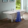 Athena 1700 x 750 Freestanding Bath with Feet and Waste