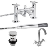 Halo Tap Pack with Basin Waste Halo Tap Pack with Basin Waste