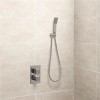 EcoCube Concealed Dual Control Shower Valve with Diverter, Overflow and Handset