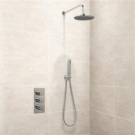 EcoS9 Triple Valve with Diverter, Outlet, Hose, Handset, Head and Overflow