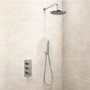 EcoS9 Triple Valve with Diverter, Wall Outlet, Hose, Handset, Shower Head and Overflow