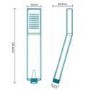 EcoCube Concealed Triple Control Shower Valve with Diverter, Overflow and Headset