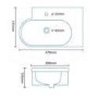 Brampton Wall Hung Basin