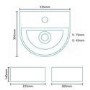 Arco Cloakroom Basin