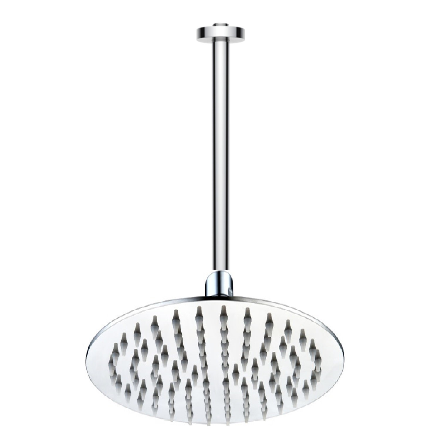 400mm Round Ultra Slim Ceiling Shower Head Better Bathrooms