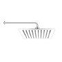 200mm Square Ultra Slim Wall Mounted Shower Head