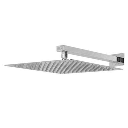UltraThin Designer Square 300mm Shower Head & Wall Arm