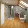 Aquafloe 900 Quadrant Shower Enclosure And Tray-Slim Line Shower Tray