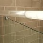 800 x 900 Pivot Shower Enclosure - 6mm Glass - Aqualine