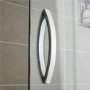 Sliding Door Shower Enclosure 1100 x 900mm - 8mm Glass - Aquafloe Iris Range