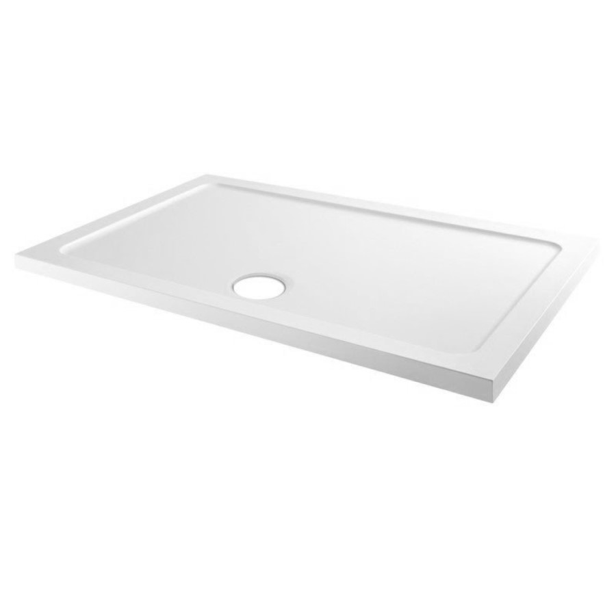 Rectangular Low Profile Shower Tray 1200 x 900mm - Slim Line