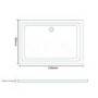 Rectangular Low Profile Shower Tray 1200 x 900mm - Slim Line