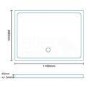 Rectangular Shower Tray 1100 x 800mm - Easy Plumb