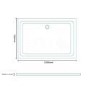 Easy Plumb 1200 x 760 Rectangular Shower Tray