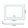 Easy Plumb 1400 x 900 Rectangular Shower Tray