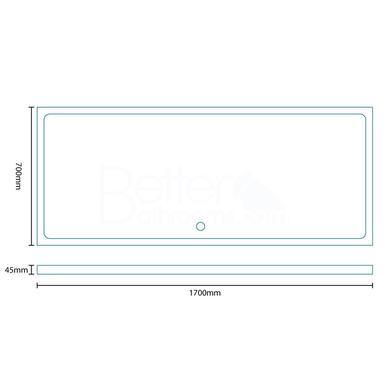 Easy Plumb 1700 x 700 Rectangular Shower Tray
