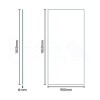 Bi Fold Door Shower Enclosure 900 x 900mm with Shower Tray - 6mm Glass - Aquafloe Range