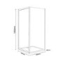 Pivot Shower Enclosure 900 x 900mm with Tray Waste & Shower - Vega