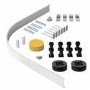 Quadrant Left Hand Shower Tray 900 x 760mm - Easy Plumb