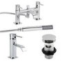 Disc Tap Pack with Basin Waste