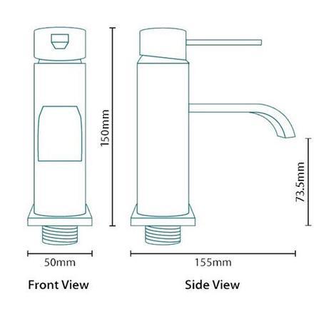 Disc Tap Pack with Basin Waste