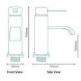 Disc Tap Pack with Basin Waste