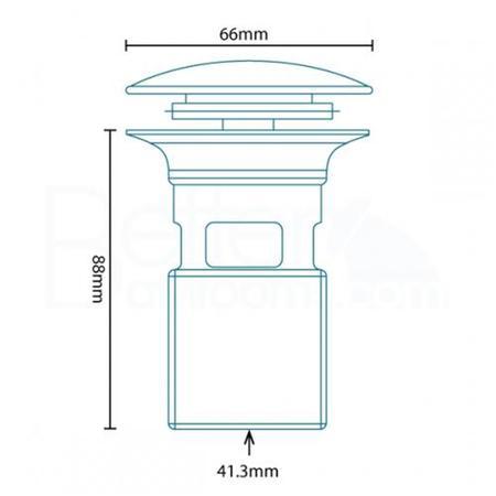 Sanctuary Waterfall Tap Pack with Basin Waste