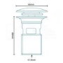 Sanctuary Waterfall Tap Pack with Basin Waste