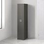 1400mm Floor Standing Storage Unit - Grey Tall Boy Unit Traditional Handle - Nottingham Range