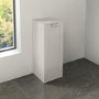 Nottingham 300mm Floor Standing Storage Unit White Single Door Unit Modern Handle