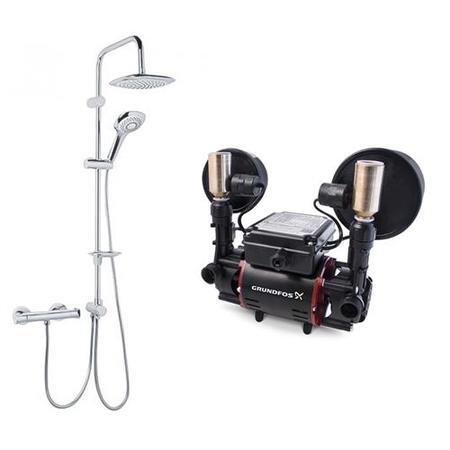 Vision Riser 1.5 bar Twin Impeller Power Shower