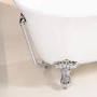 Solar Uno Traditional Freestanding Slipper Bath - L1605 x W710mm