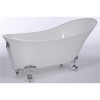 Solar Uno Traditional Freestanding Slipper Bath - L1605 x W710mm