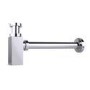 Chrome Plated 32mm Square Bottle Trap