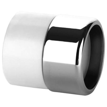 Chrome Plated 32mm Square Bottle Trap