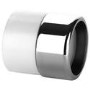 Chrome Plated 32mm Square Bottle Trap
