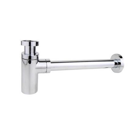 Chrome Plated 32mm Cylindrical Bottle Trap