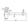 Chrome Plated 32mm Cylindrical Bottle Trap
