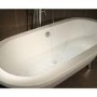 Freestanding Double Ended Bath with Chrome Feet 1690 x 790mm - Eclipse