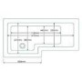 Left Hand L-Shaped Shower Bath with Front Panel and Shower Screen - L1670 x W850mm