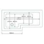 1675mm Left Hand Square Shower Bath and Fixed Screen without Towel Rail-Include Front and End Panel