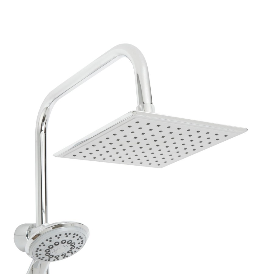 Rina Square Riser Slide Rail Kit with Thermostatic Valve