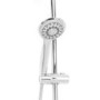Rina Square Riser Slide Rail Kit with Thermostatic Valve