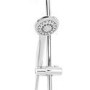 Rina Square Riser Slide Rail Kit with Thermostatic Valve