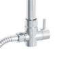 Rina Square Riser Slide Rail Kit with Thermostatic Valve