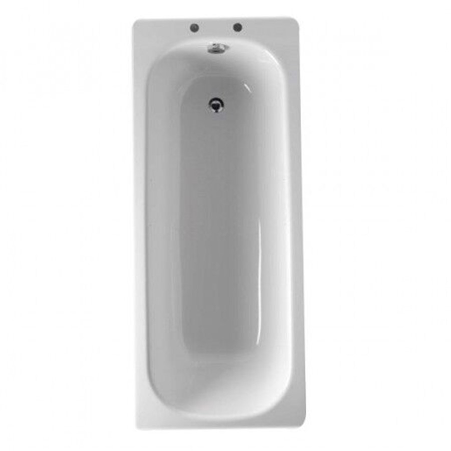 1600 x 700 Steel Bath with Tap Holes