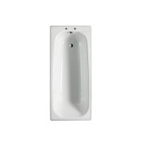 1700 x 700 Steel Bath with Tap Holes