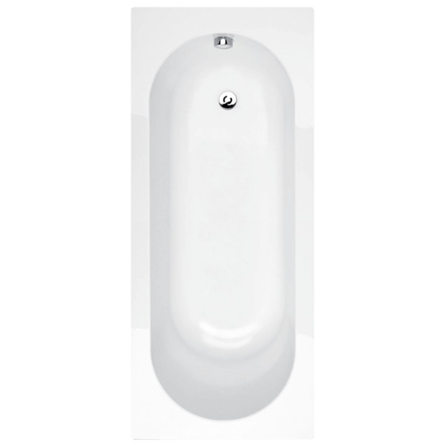 1700 x 700mm Single Ended Shower Bath - Mono Range